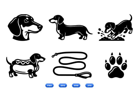 Dachshund SVG Clipart Collection Review