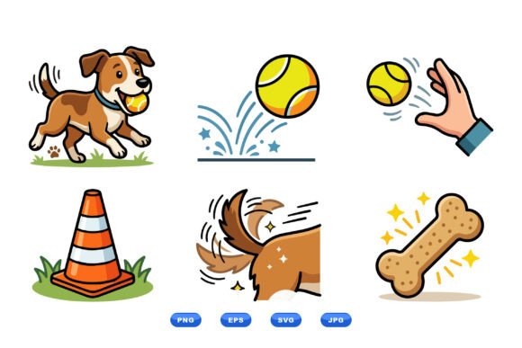Playful Dog Training Clipart Review