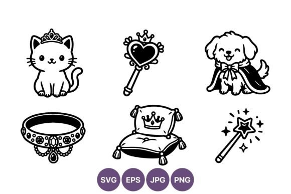 Princess Cat and Royal Dog Vector Review